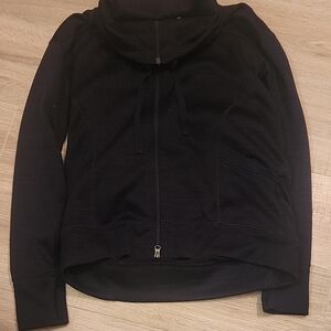 Zella | Navy Midnight Black Women's Funnel Neck Sweater